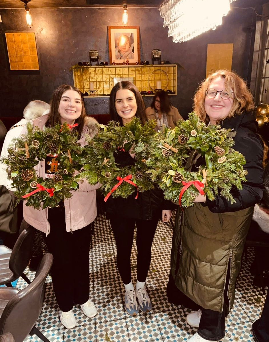 Wreath Making at D'arcy's