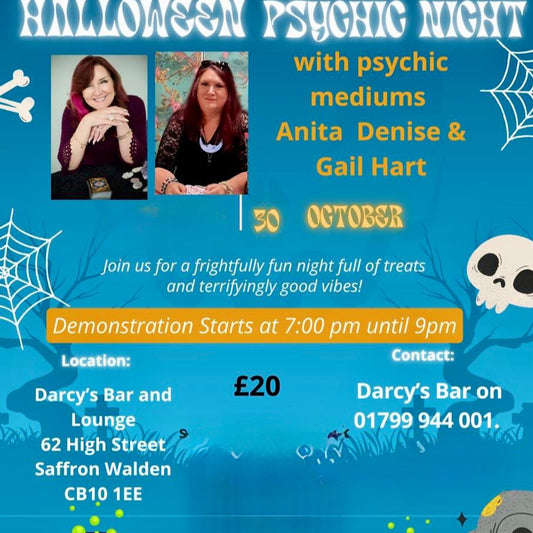 Halloween Psychic Night - 30th October